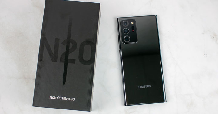 三星 Galaxy Note 20 Ultra 台灣市售版開箱分享