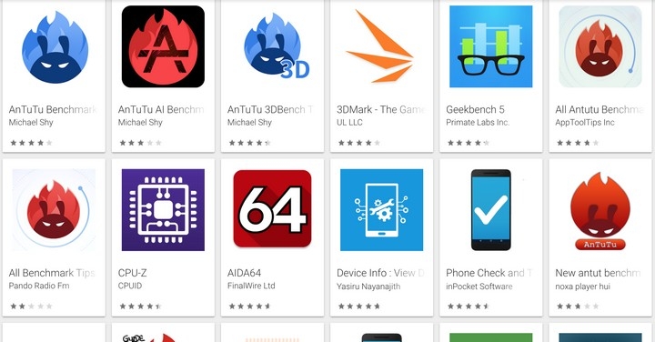 下載跑分軟體小心!大量冒牌安兔兔充斥 Play Store