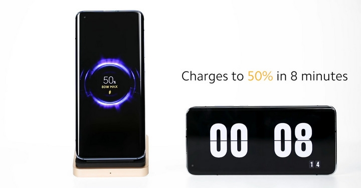 小米展示 80W 無線充電技術，19 分鐘就可充飽 4000 mAh 電池