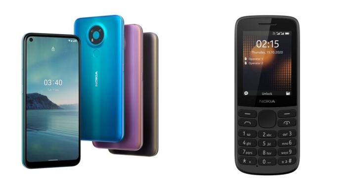 HMD Global 兩款平價手機 Nokia 3.4、Nokia 215 4G 十一月陸續上市