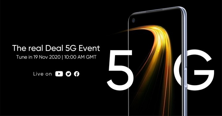 realme 7 5G 預計 11/19 正式發表