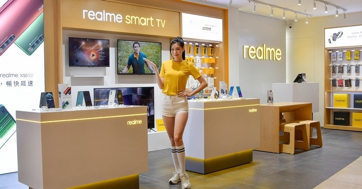 realme 三創品牌專櫃開幕 將引進智慧顯示器