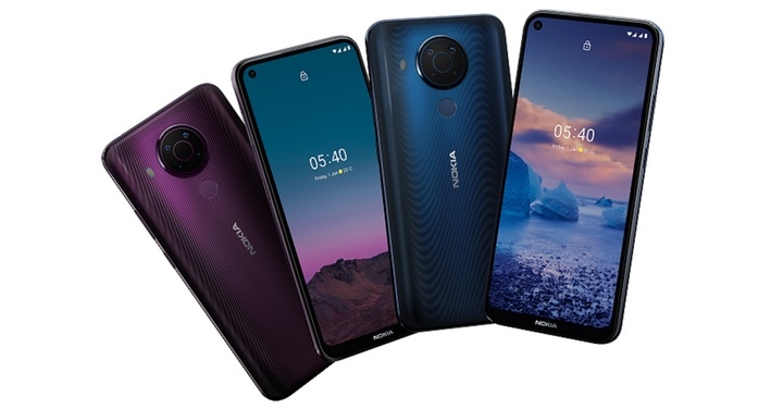 Nokia 5.4 1/26 台灣上市，建議售價 5,990 元