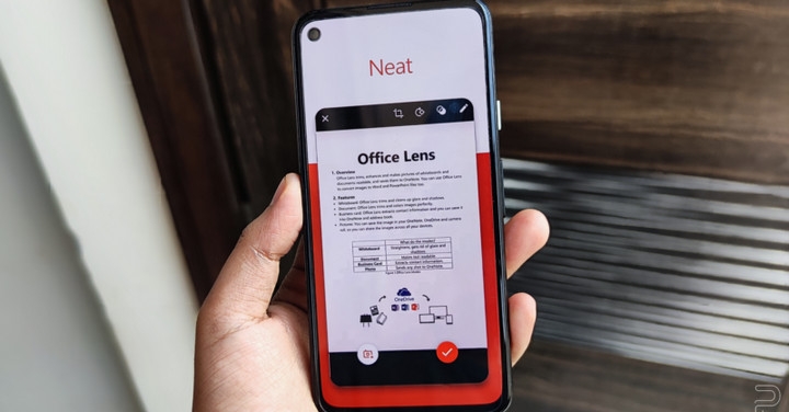 Office Lens App 改名為 Microsoft Lens，加入自動製作表格、讀取名片等功能