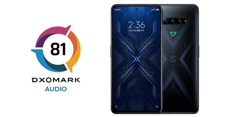 黑鯊手機 4 Pro 打敗小米 10S 拿下 DXOMARK 手機音效評分冠軍