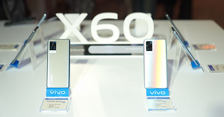 vivo 在台銷售持續看漲 上半年主力機種 X60 系列為主