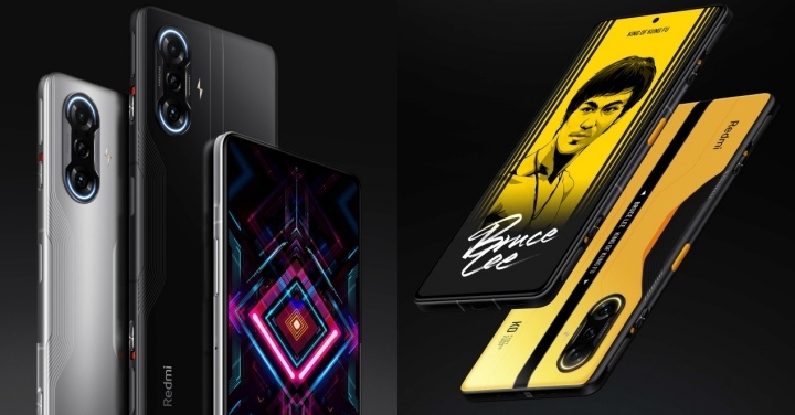 Redmi K40 遊戲增強版揭曉,搭載側邊實體按鍵、額外推出李小龍特別版