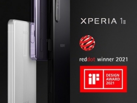 大師級手機 Xperia 1 II　榮獲 Red Dot、IF Design 兩大獎項