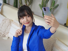 「圍棋女神」黑嘉嘉也愛拍！vivo V21 5G 全新登場