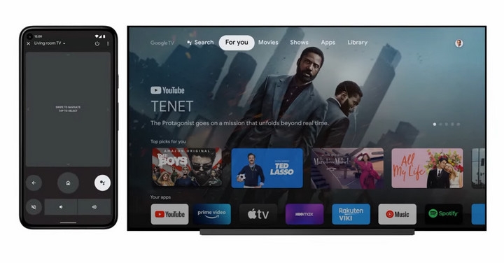 Android 參考 iPhone 做法　手機將內建 Android TV 遙控功能