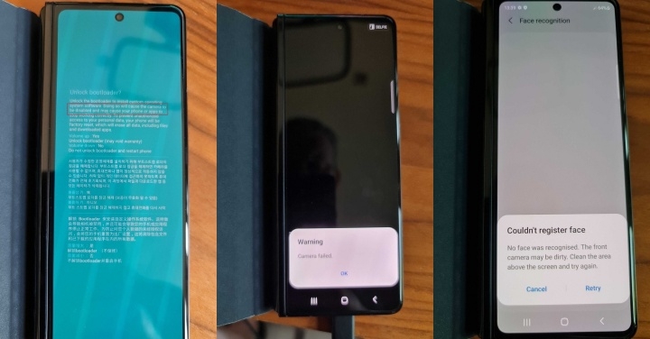 想解鎖三星 Z Fold 3 的 bootloader？小心相機將完全無法使用！