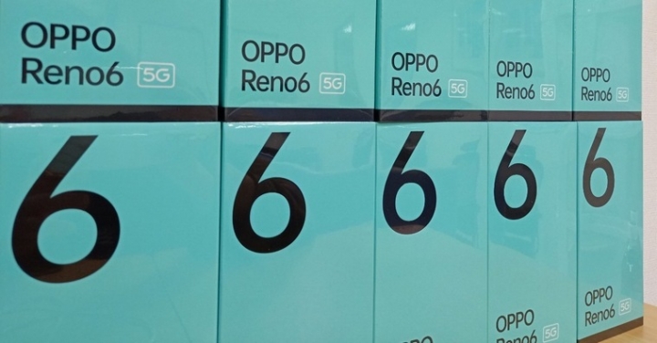 傑昇通信 OPPO Reno 6 ( 8G/128G ) 星河藍、夜海黑，限時特價