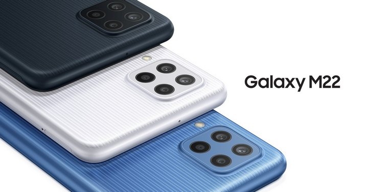 三星發表 Galaxy M22：入門級 90Hz 4G 手機