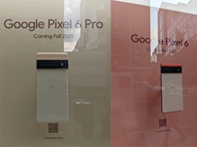 Google 在紐約實體店展出 Pixel 6，爆料指出 Pro 版將採用 LTPO 面板