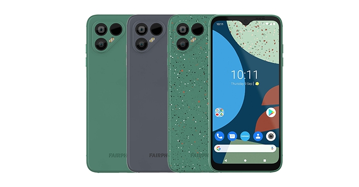 提供五年保固的永續發展手機，Fairphone 4 5G 還可以換電池