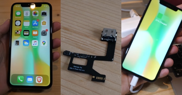 發燒友改裝：世界首款 USB-C iPhone 問世