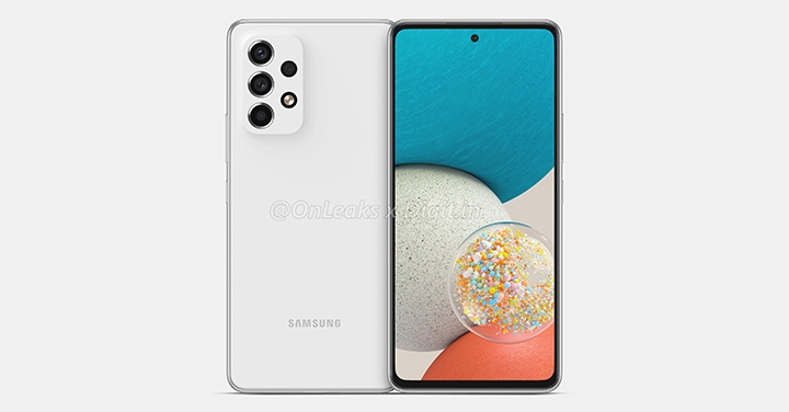 三星 Galaxy A53 彩現圖現身，設計基本不變但是耳機孔不見了！