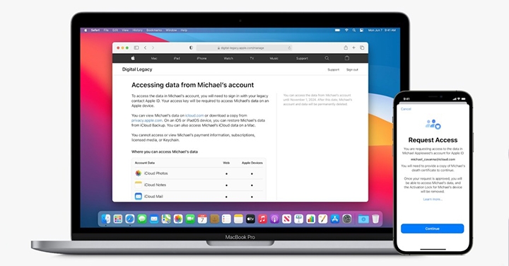蘋果將在IOS 15.2加入查找附近追蹤自己物品功能,新增數位帳號託付選項