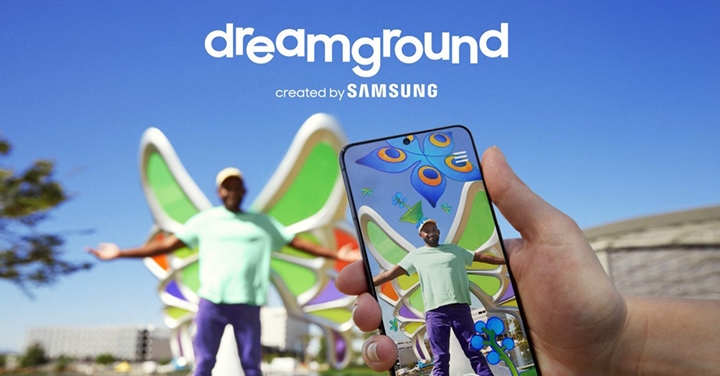 三星以名為「Dreamground」App展示擴增實境體驗