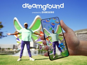 三星以名為「Dreamground」App展示擴增實境體驗