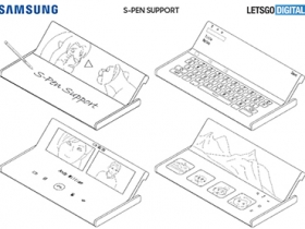 三星提出結合可拉伸、凹折螢幕設計，還能對應S Pen手寫
