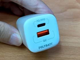 【開箱】POLYBATT 33W 氮化鎵PD充電頭