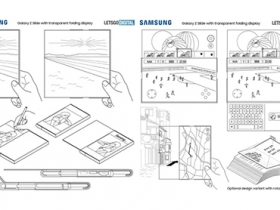 專利顯示三星計畫將透明螢幕與螢幕可凹折手機設計結合