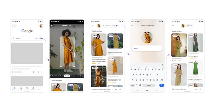 Google開始讓美國使用者透過拍照+輸入文字描述方式進行更精準搜尋