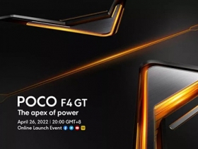 POCO 將在 4 月 26 日發表 F4 GT 手機，可能是紅米 K50 電競版的國際版