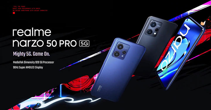 萬元有找中階電競手機，realme Narzo 50 Pro 正式發表