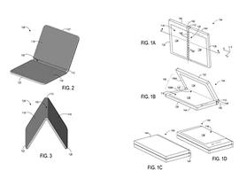 微軟申請了內外都可翻的摺疊手機設計專利