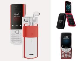 Nokia 推出 8210 4G、5710 XpressAudio、2660 Flip 三款復刻功能手機