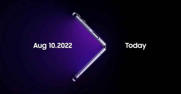 三星公佈 2022 下半年 Unpacked 邀請函　Z Flip 4 外型曝光