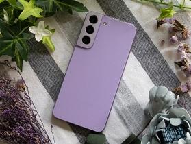 Samsung Galaxy S22 幻夜紫（Bora 紫）新色實機圖賞