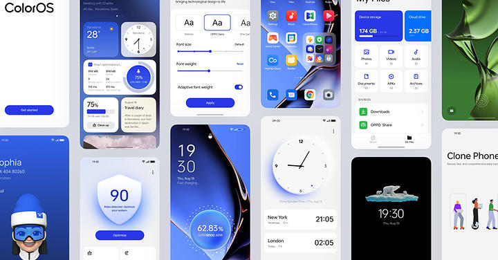 OPPO 發表新一代 ColorOS 13 系統介面，Find X5 系列搶先更新