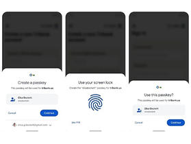 Google 準備在 Android、Chrome 加入符合 FIDO 標準的 Passkeys 快速登入功能