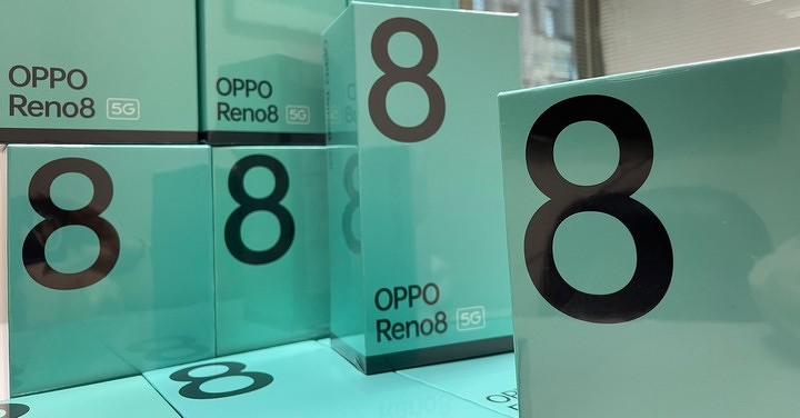 傑昇優惠一波波！OPPO Reno8（8G/256G）破盤價11,990元(10/27~10/30)