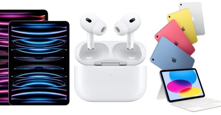 台灣大哥大 iPhone 14 搭購 AirPods Pro (第 2 代) 享獨家優惠、新 iPad 12 月中開賣