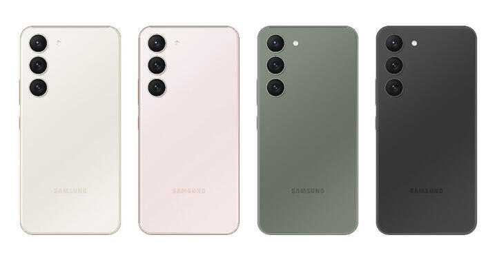 疑為三星 Galaxy S23 系列的官方產品照在網路上曝光了