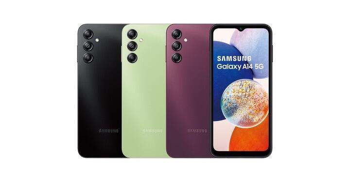 三星 2023 手機頭砲　Galaxy A14 5G 一月下旬上市