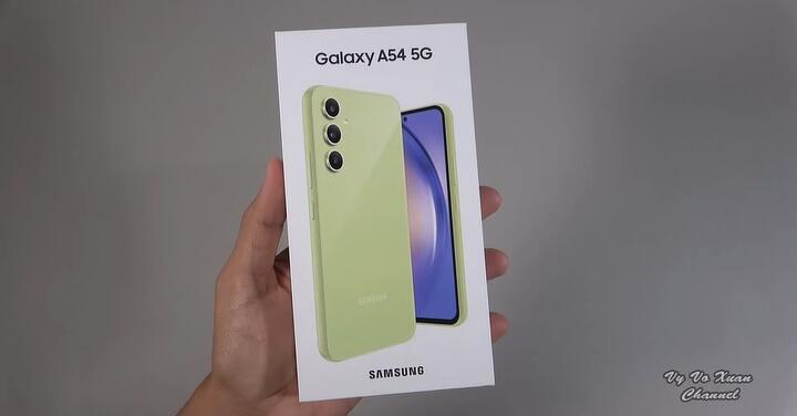 三星 Galaxy A54 5G 尚未發表　已有開箱影片