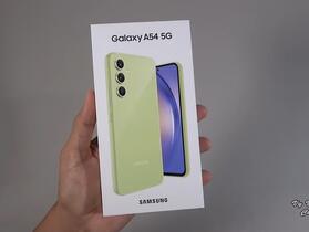 三星 Galaxy A54 5G 尚未發表　已有開箱影片