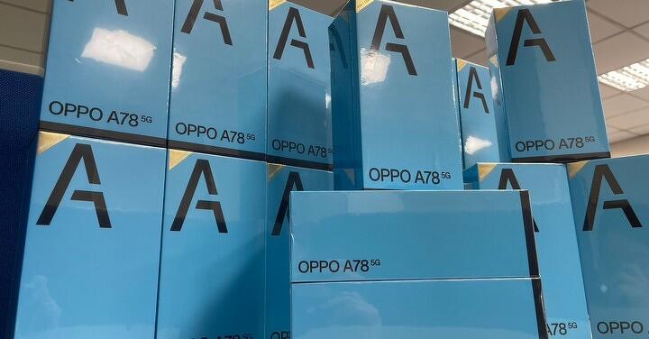  買熱銷手機就來傑昇通信！OPPO A78 只要 7,490 元！(3/23～3/26)