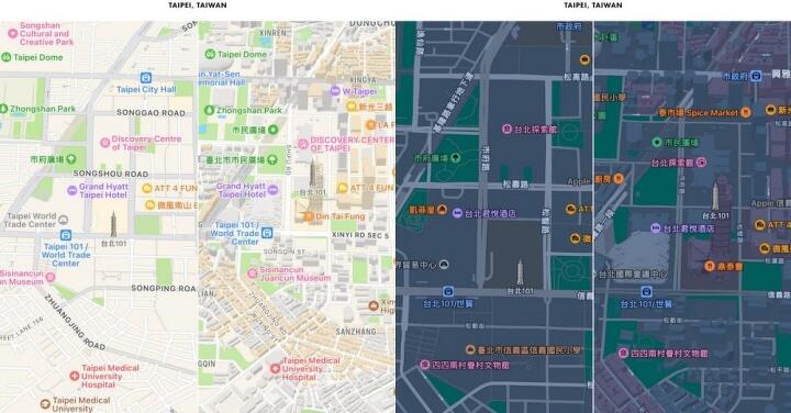 蘋果預計 6 月針對台灣地區更新地圖服務，換上全新面貌、更沉浸體驗的操作介面