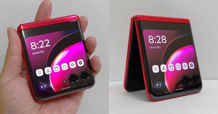 絕美大螢幕折疊機：Moto Razr 40 Ultra 開箱、性能、電池、相機、外觀實測