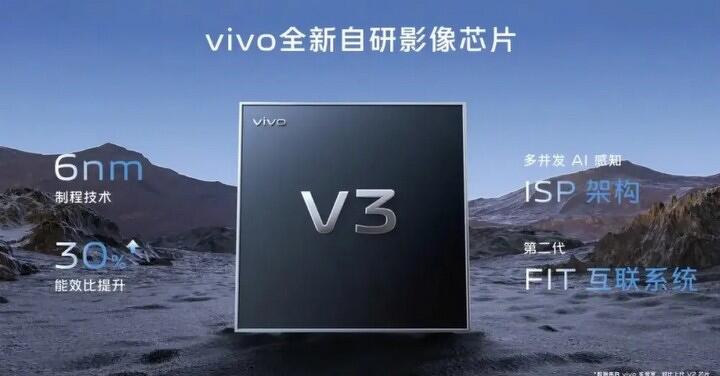 vivo 下一款 X 系列旗艦手機將採用其自行研發的第三代 V3 影像晶片