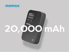 市場少有 20000mAh 大容量！Momax 推出 3 款超薄 MagSafe 磁吸行動電源