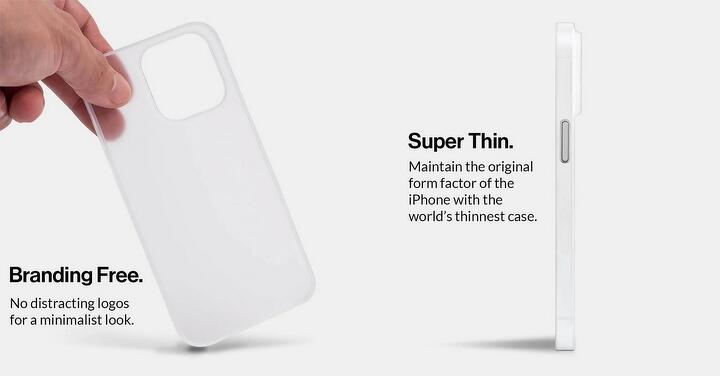 厚度僅 0.02&quot;  世界最薄 Totallee iPhone 15 保護殼上市