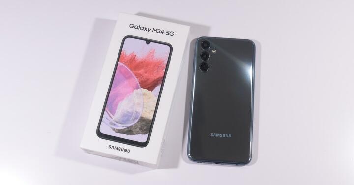 Samsung Galaxy M34 5G 開箱動手玩：除了電池續航力不如預期外，其他方面都表現不錯的入門手機