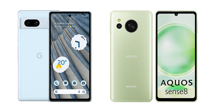  【PK 擂台】日本中階機王爭奪戰 Sharp AQUOS sense8 v.s. Google Pixel 7a 規格比較